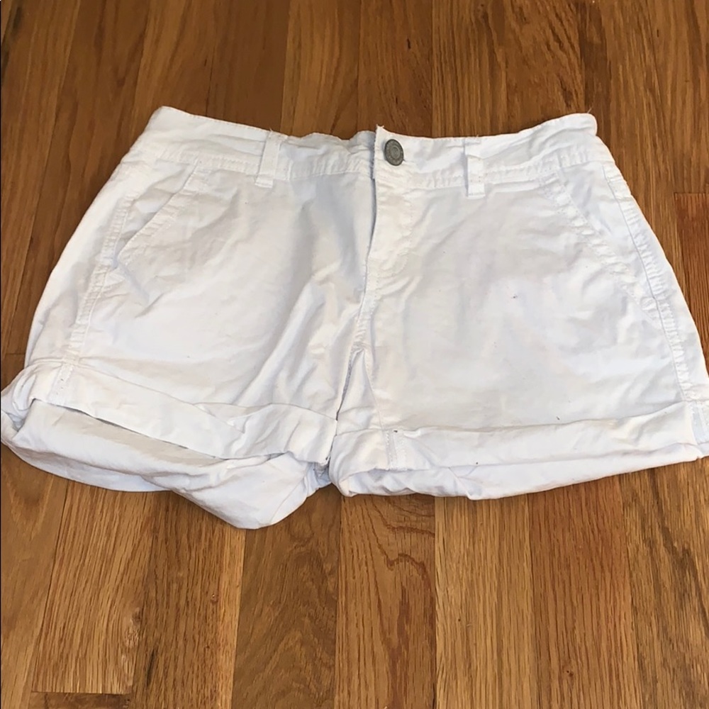 White Shorts